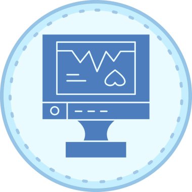 izleyici ikon vektör illüstrasyonu