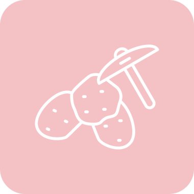 Arı simgesinin vektör illüstrasyonu