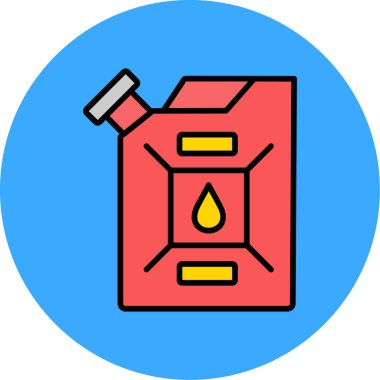 yağ ikonu vektör illüstrasyonu