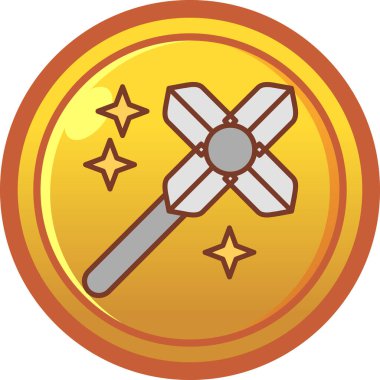 Modern simgenin vektör illüstrasyonu