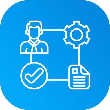 Uygulama modern simgesinin vektör illüstrasyonu