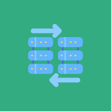 ağ bağlantı vektörü simgesi