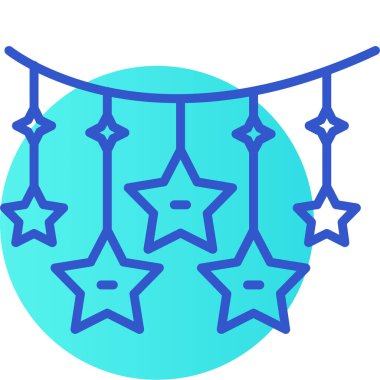 Çiçek ikonu. özet vektör illüstrasyonu