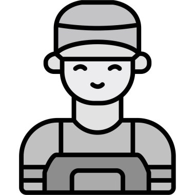 Avatar tasarımında erkek çocuk simgesi