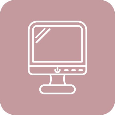 Bilgisayar monitörü. Basit tasarım