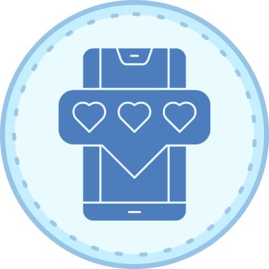 vektör kalp illüstrasyonu