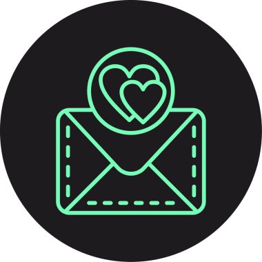 vektör harf simgesi, vektör illüstrasyonu