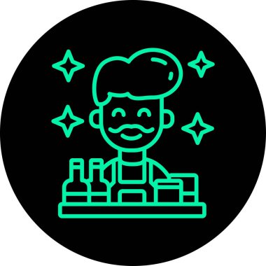 Kişisel ve ticari kullanım için vektör simgesi tasarımı