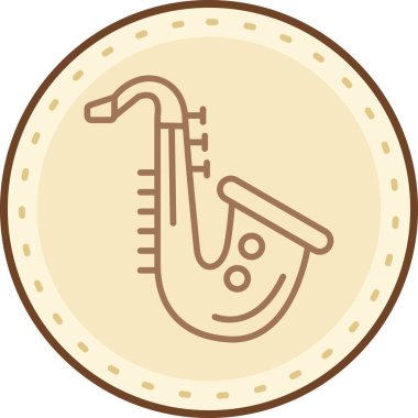 Modern simgenin vektör illüstrasyonu