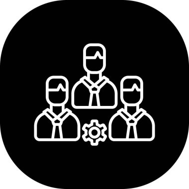 iş simgesi vektör illüstrasyonu