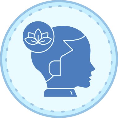 güzellik kadın simgesi, vektör illüstrasyonu