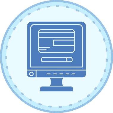 Web tasarım vektör çizgisi simgesi