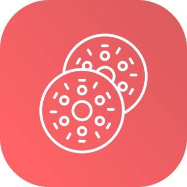 vektör besin ico, web için illüstrasyon