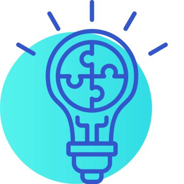 ampul simgesi vektör illüstrasyonu