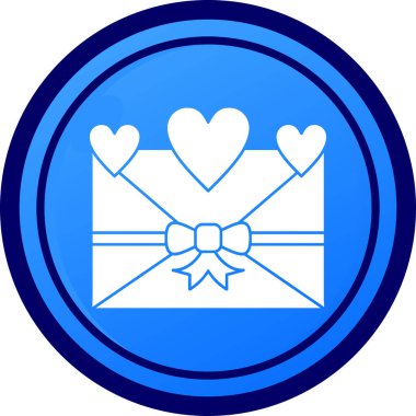 Hediye. Web simgesi basit illüstrasyon