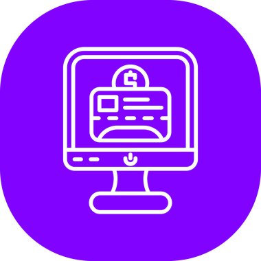 izleyici ikon vektör illüstrasyonu