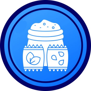 Yiyecek ve içeceğin vektör çizimi