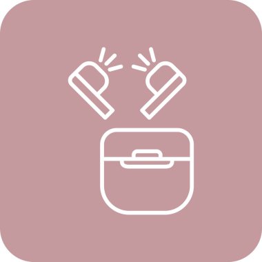 Modern bir çantanın vektör çizimi