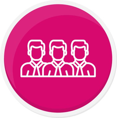 insanlar simge vektör illüstrasyonu