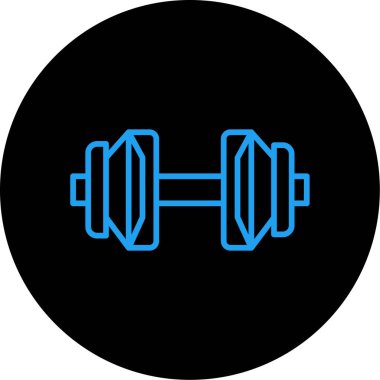 dambıl simgesi soyut arka grubunda izole edildi