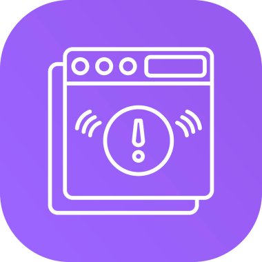 Modern b 'nin vektör illüstrasyonu eksik simgesi