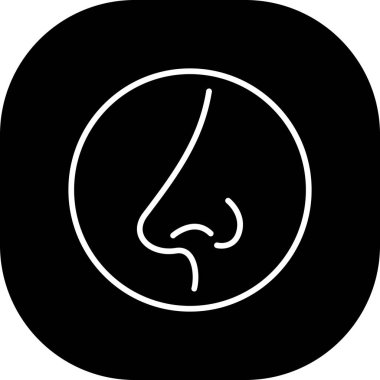 Mobil uygulamalarda kullanmak için baş simgesinin illüstrasyon vektör simgesi