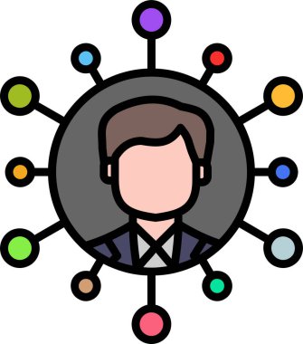 yönetici yönetici yönetim simgesi