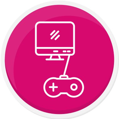 bilgisayar simgesi vektör illüstrasyonu