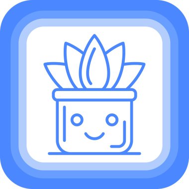 çiçek simgesi vektör illüstrasyonu