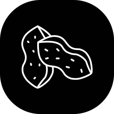 Yiyecek ve yiyeceklerin vektör illüstrasyonu