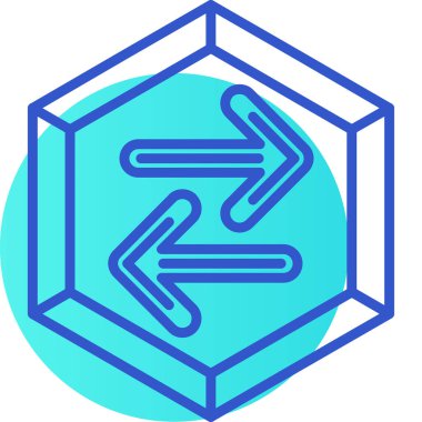 Seo simgesinin vektör illüstrasyonu