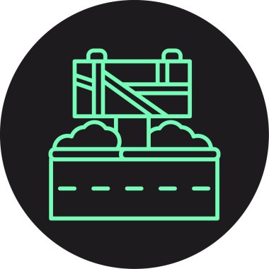 Modern b 'nin vektör illüstrasyonu eksik simgesi