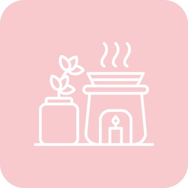 spa ve sağIık vektör simgesi