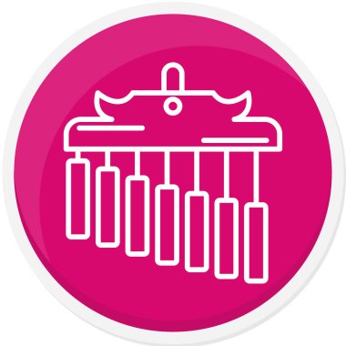 Modern b 'nin vektör illüstrasyonu eksik simgesi