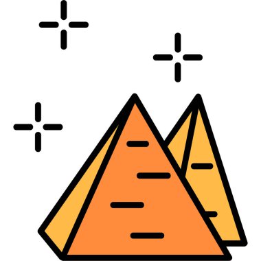 kamp çadırı simgesi, beyaz arkaplanda vektör illüstrasyon tasarımı