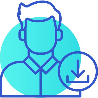 kullanıcı simgesi, vektör illüstrasyonu