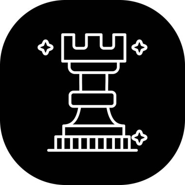 Modern bir simgenin vektör illüstrasyonu