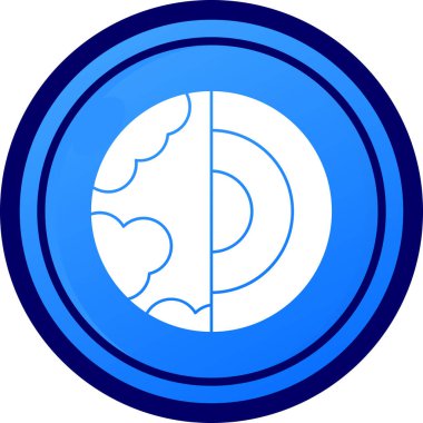 Sikke Simgesi vektör illüstrasyonu