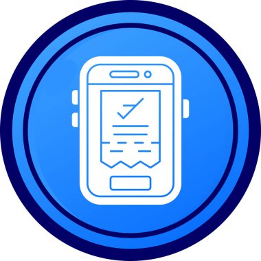 - Telefon. Web simgesi basit illüstrasyon