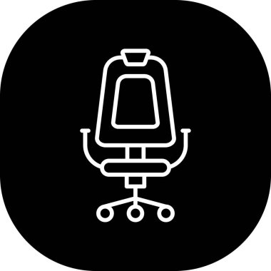 Vektör Koltuğu Simgesi illüstrasyonu