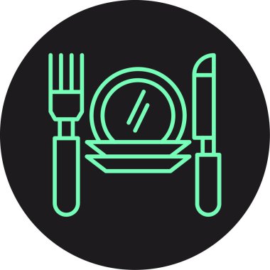 vektör besin simgesi illüstrasyonu