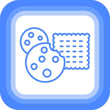 Bir virüs simgesinin vektör illüstrasyonu