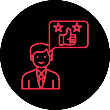 Derecelendirme simge vektör web ve mobil uygulaması tasarımı, derecelendirme logo kavramı için izole üzerinde beyaz arka plan