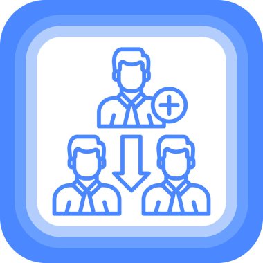 Bir doktor simgesinin vektör çizimi