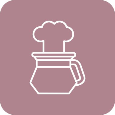 Modern simgenin vektör illüstrasyonu