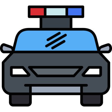 Polis arabası. Basit tasarım