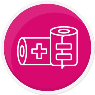 Pil simgesinin vektör illüstrasyonu