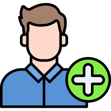 avatar erkek simgesi - taslak biçimi