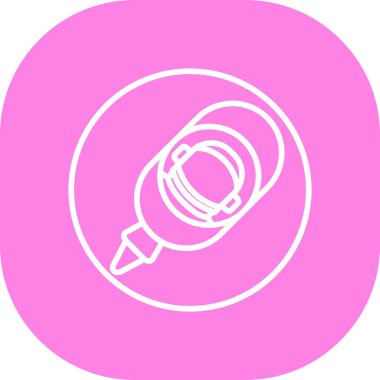 Modern b 'nin vektör illüstrasyonu halat simgesinden yoksun