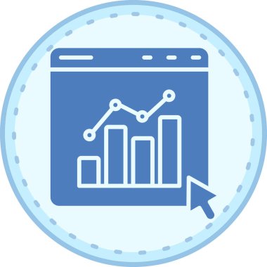 iş grafiği vektör illüstrasyonu